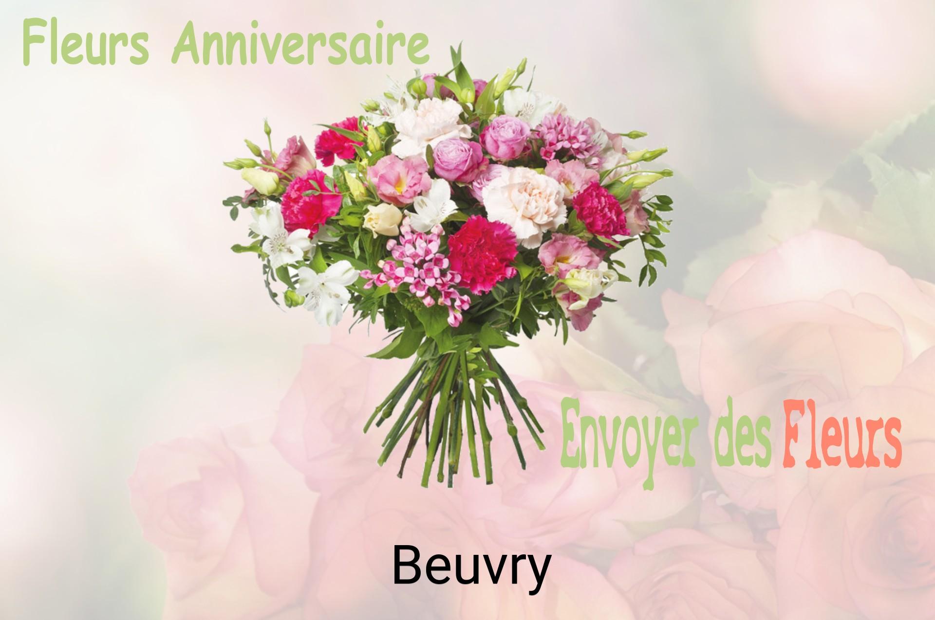 Bouquet de fleurs d’anniversaire livré à Beuvry